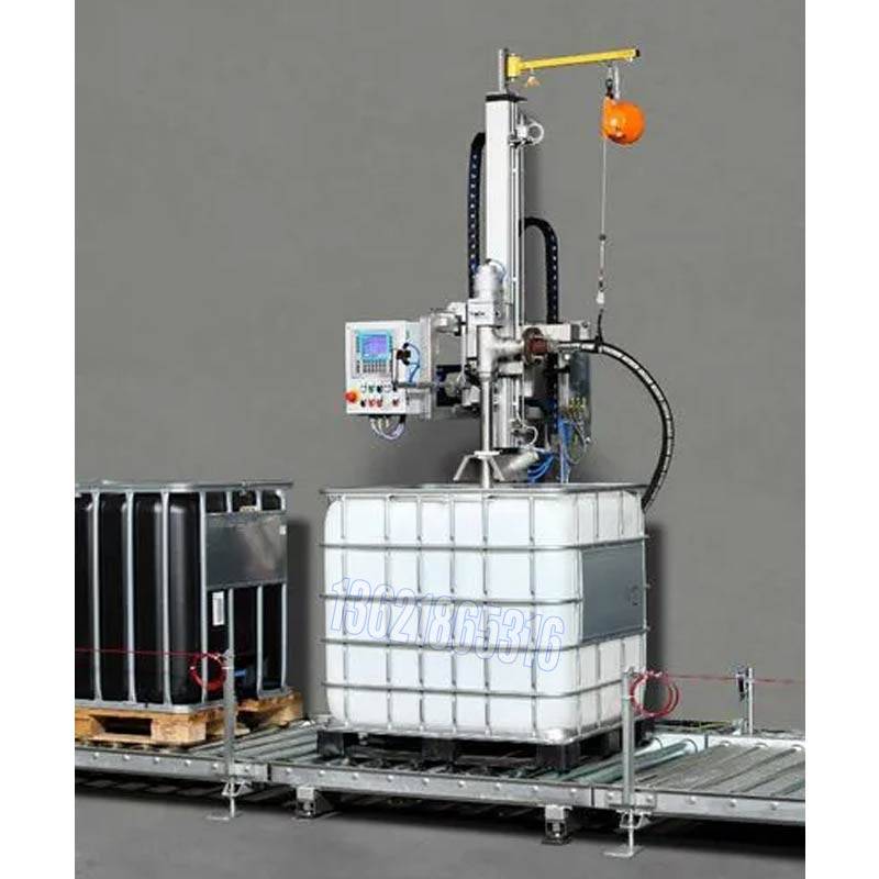 精细化工灌装机-1000l吨桶陶瓷墨水灌装机