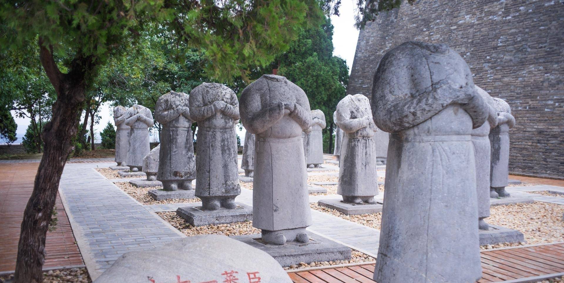 女皇武则天葬墓地之谜,墓地为什么会有外国人守灵