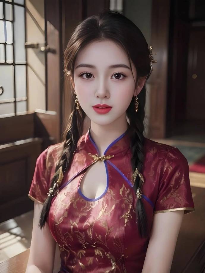 一群旗袍佳人身着各式各样的旗袍,如诗如画,如梦如歌;她们穿梭在小桥