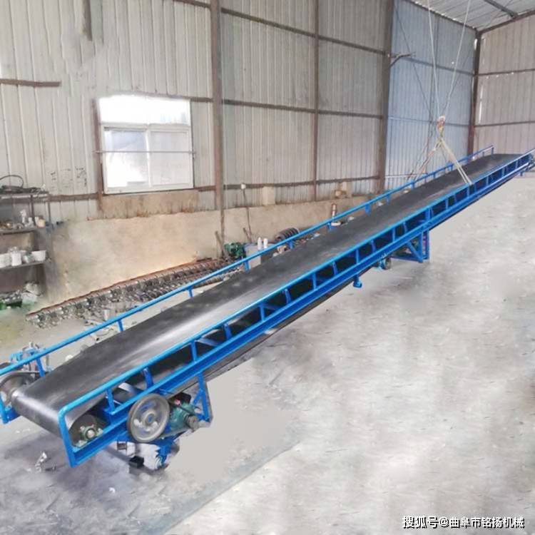 移动式粮食皮带机 8米10米12米传送带 焦炭颗粒输送机_以满足_系统_输