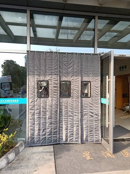 苏州保温棉门帘,商场超市常用棉门帘规格,挡风防寒棉门帘的用途