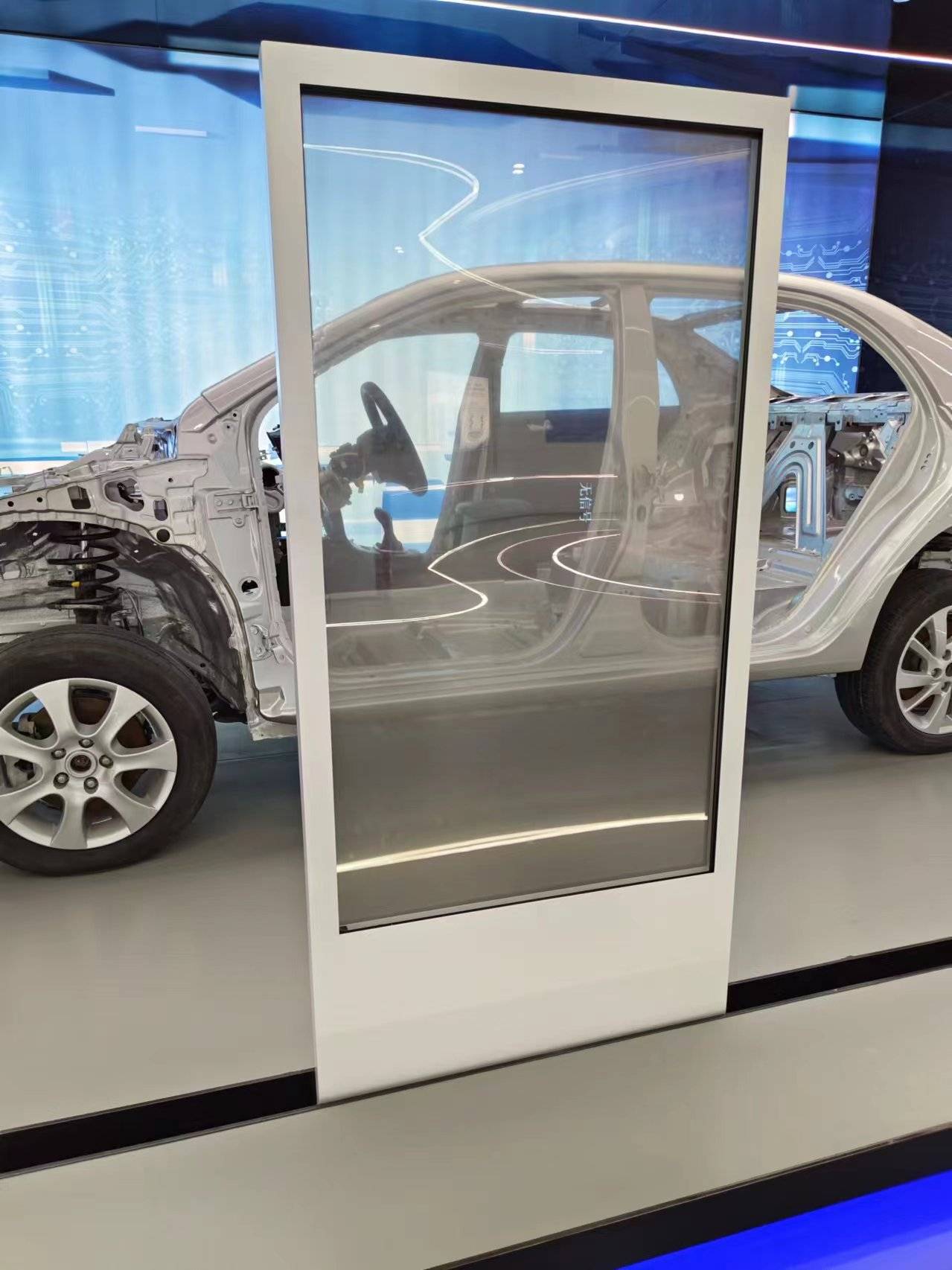 oled触控透明滑轨屏介绍