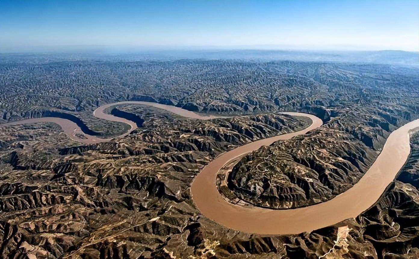 黄河边风景图片