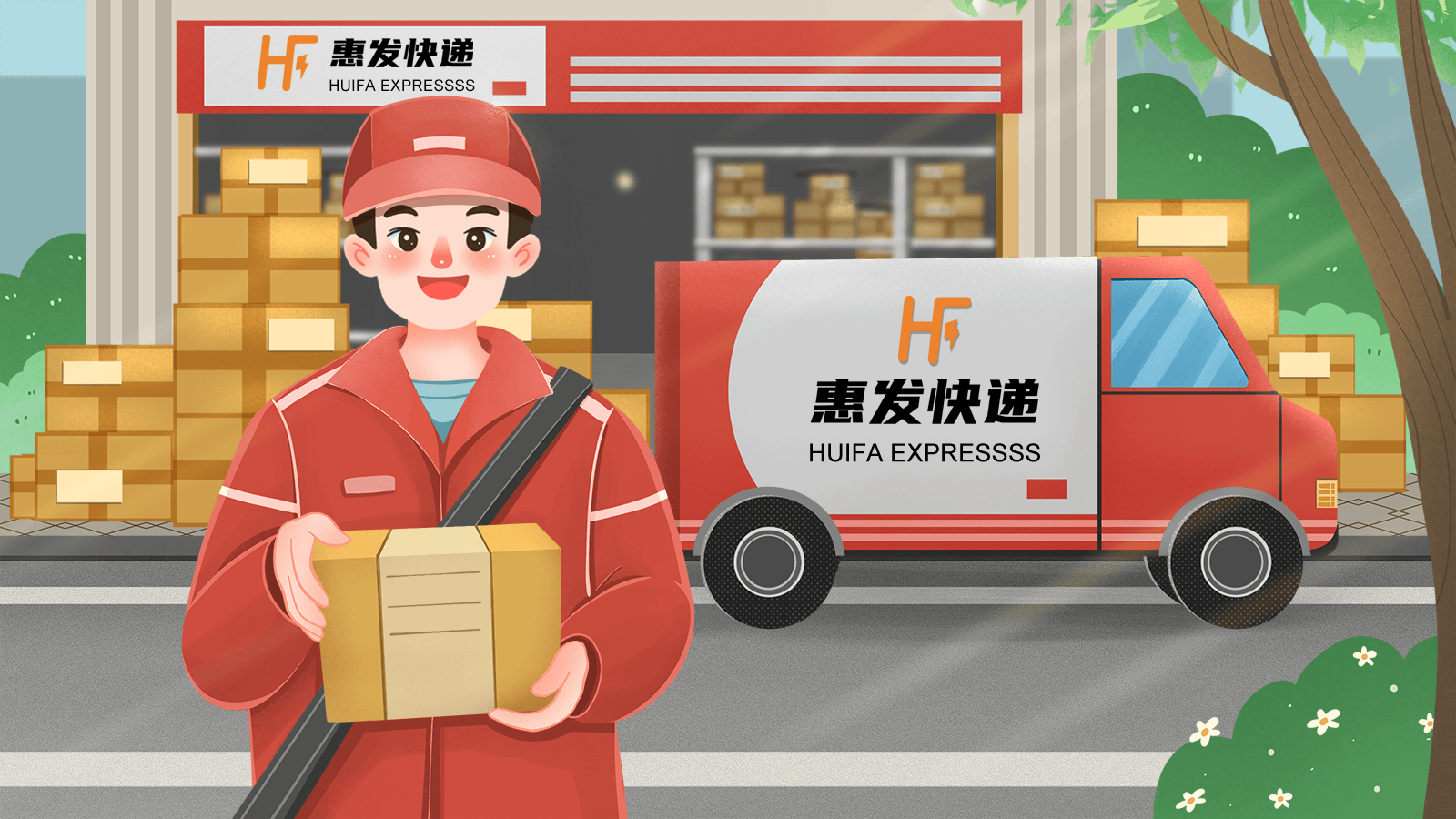 有邮寄行李和寄件需求的宝子们,惠发快递真的是为你省钱,让你轻松毕业