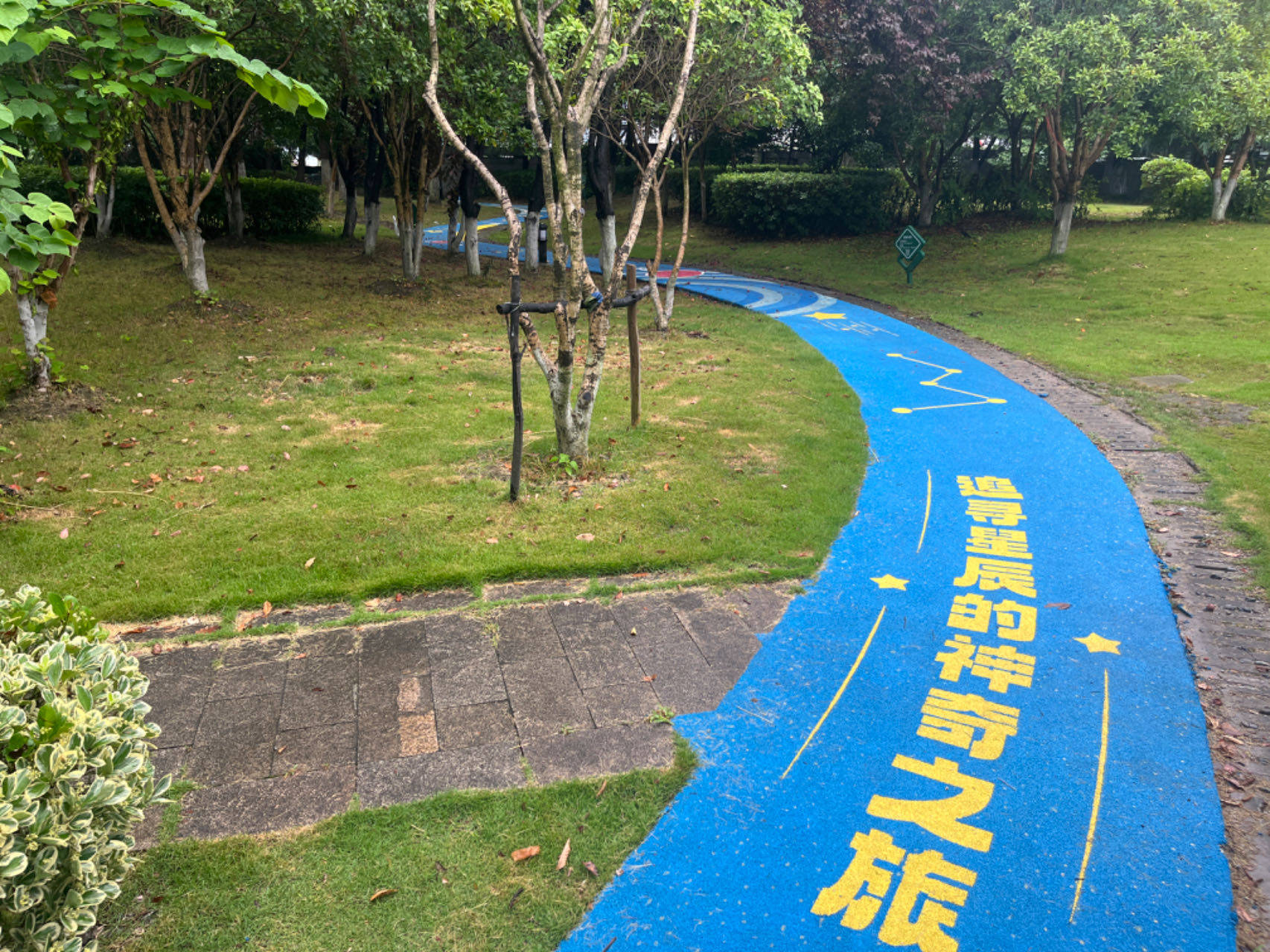 健身步道"大改造" 用心共筑"幸福路"