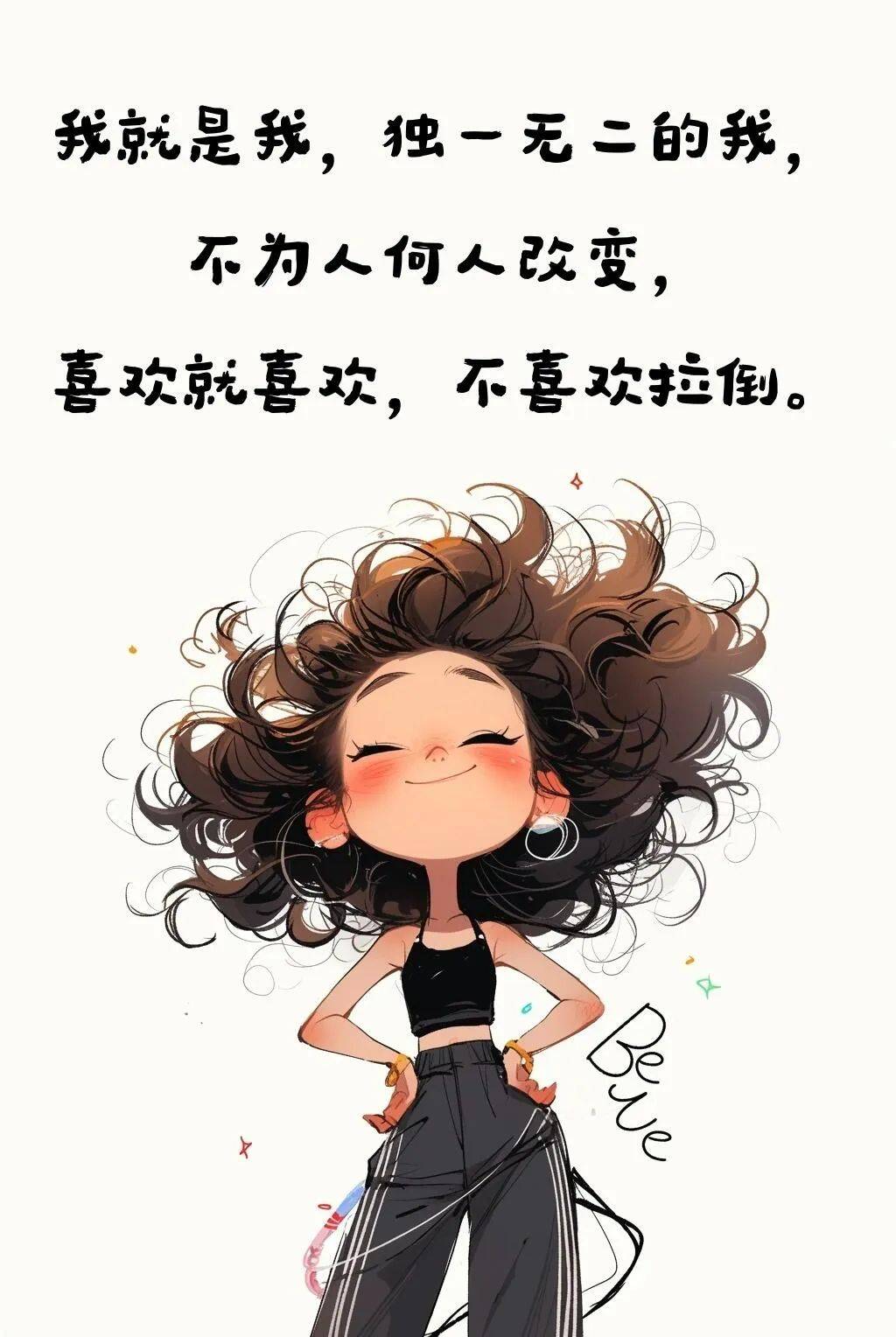 "幽默女人发的很拽又很野的搞笑句子"
