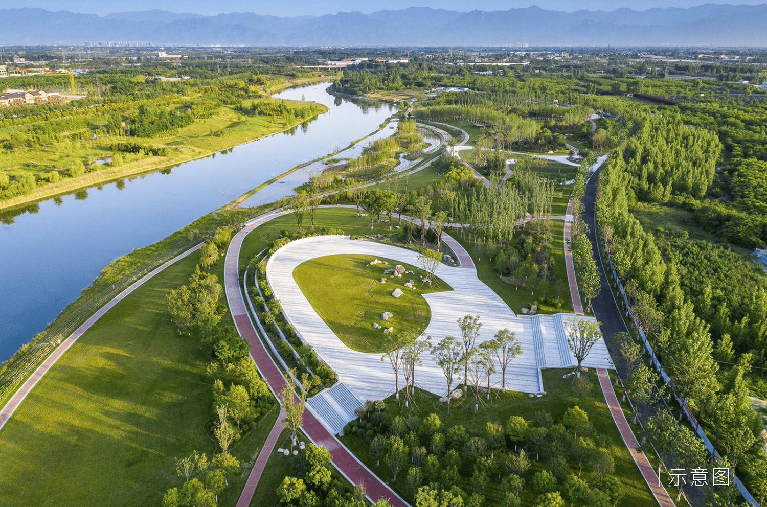 周边渭河湿地公园,渭河运动公园,大秦文明园,西部芳香园,张裕瑞纳城堡