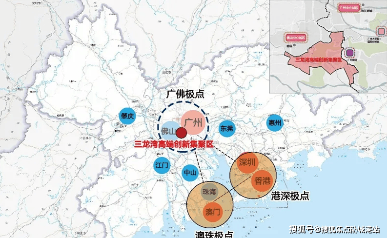 广东省提出《佛山三龙湾高端创新集聚区发展总体规划(2020—2035年)》