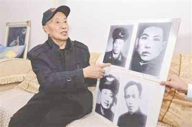 当年的突击队队长廖大珠,于1935年在陕北牺牲;指导员