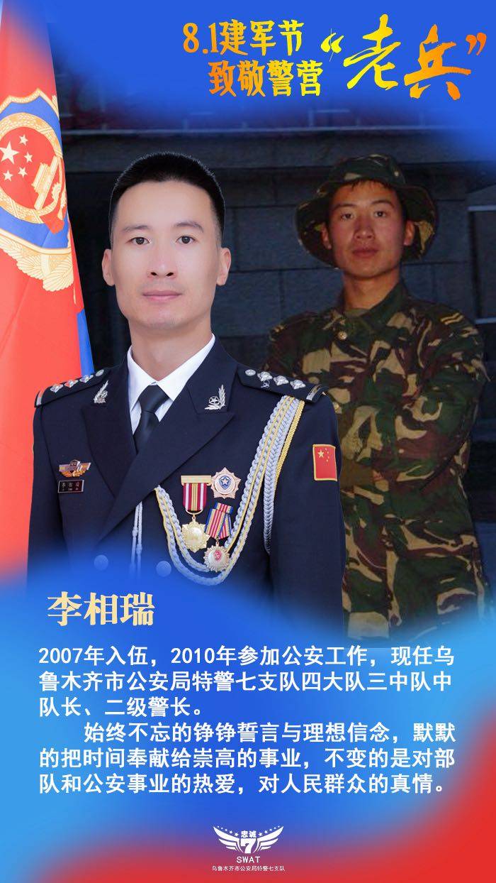 【八一特辑】从军装到警服 续写永不褪色的忠诚