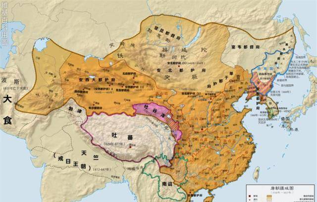 中国古代历史上军事实力最强的四大朝代,其中一个边疆快到天竺了