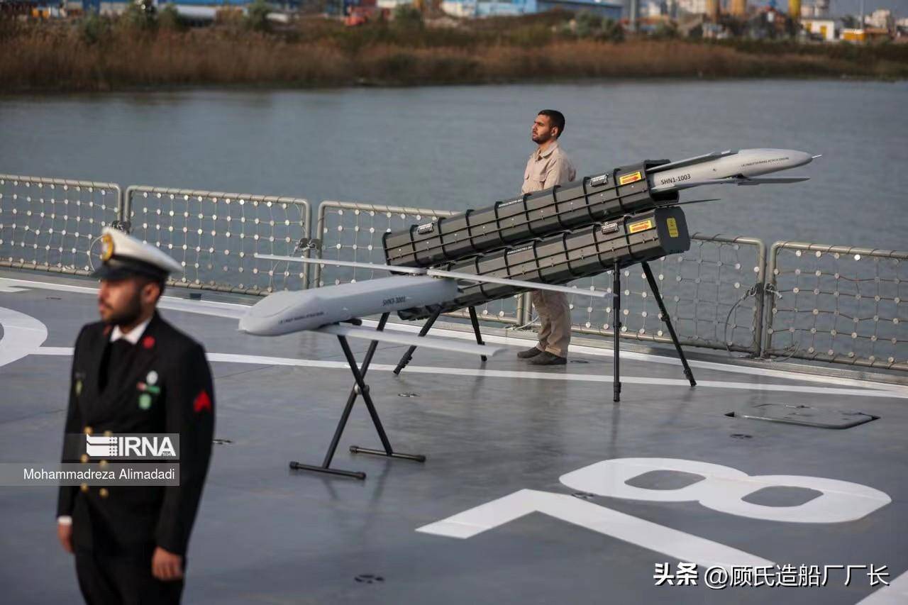 一面半成品的"波斯盾",伊朗海军"代拉曼"号"驱逐舰"的故事