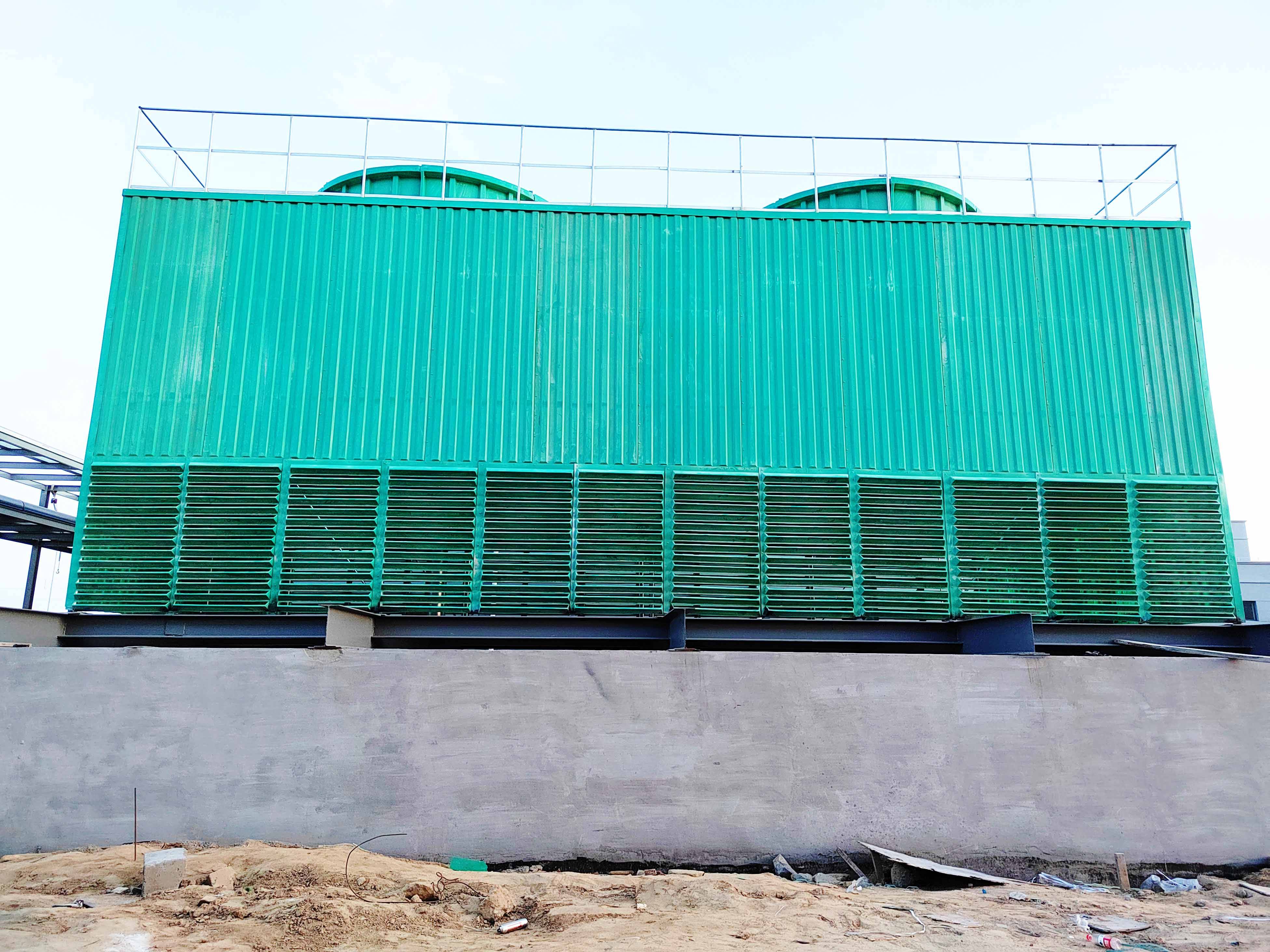 玻璃钢逆流冷却塔维修全攻略:细节之处见真章