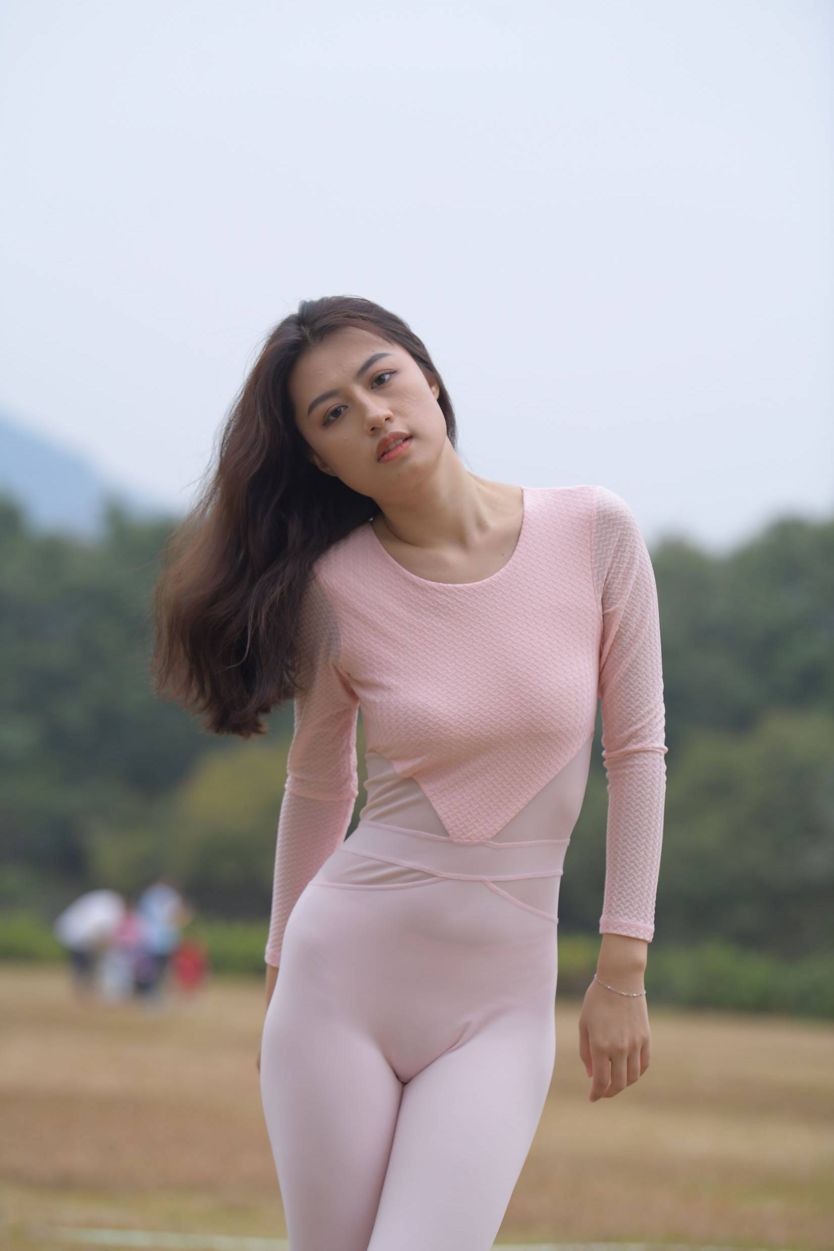 街拍--粉色瑜伽服9008(271p)