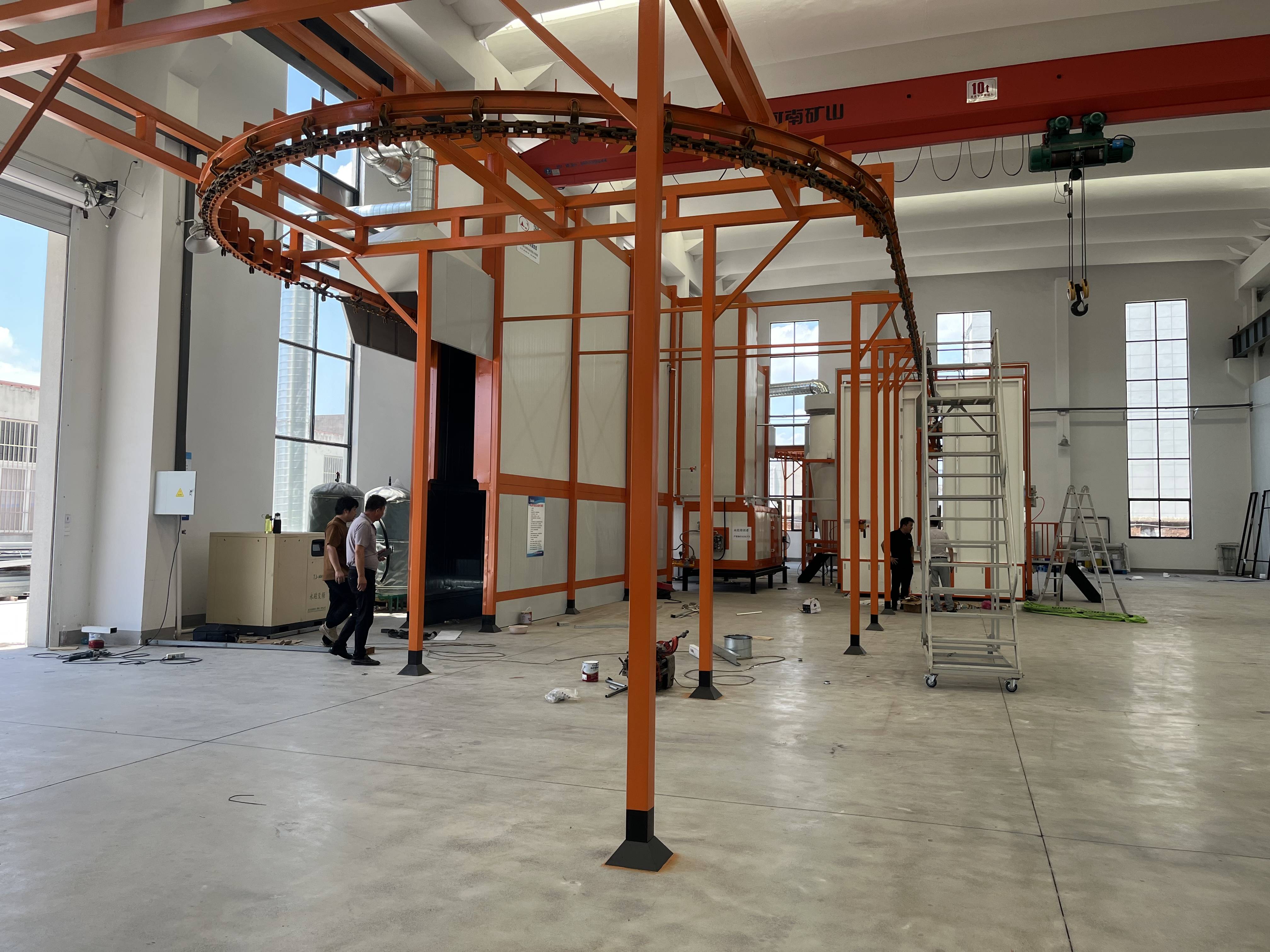 新泓泰涂装丨门窗喷塑流水线-更出色的涂层品质,更贴近市场的价格