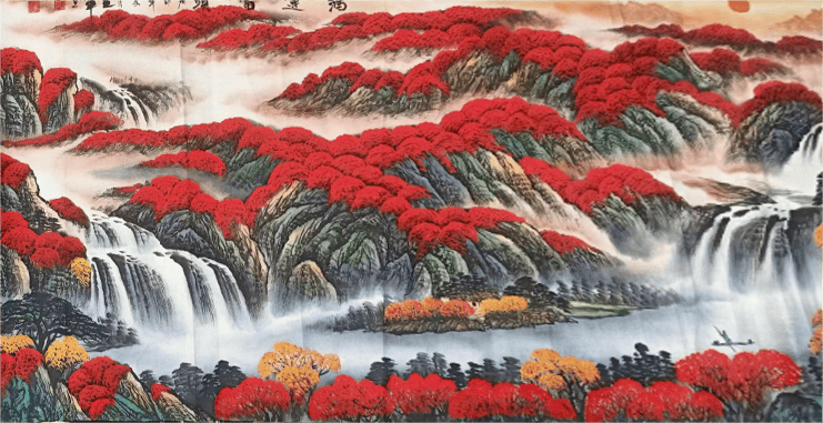 【采访报道】2024年中国著名书画家王军——书画作品赏析