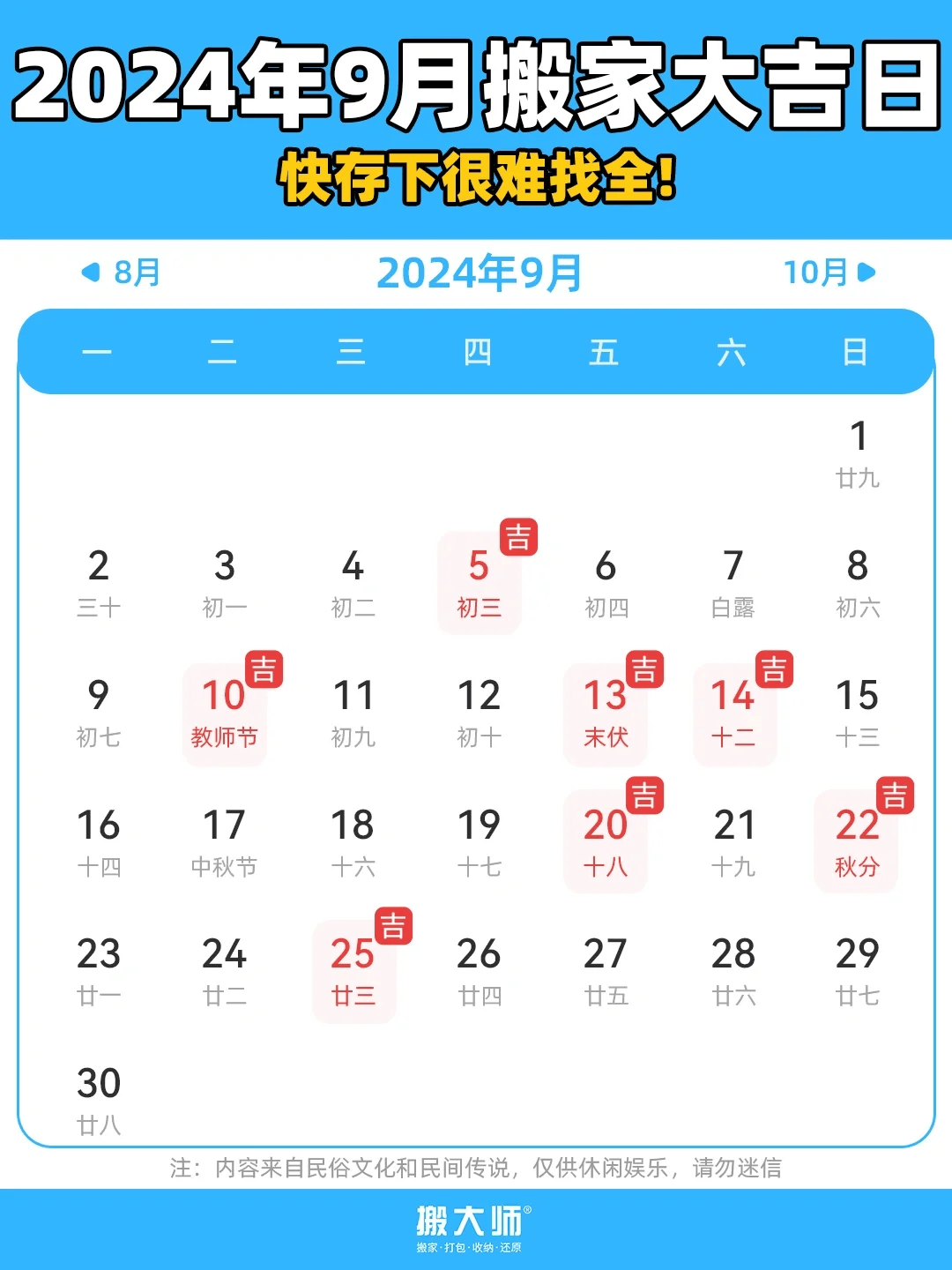 2022年2月搬家黄道吉日图片