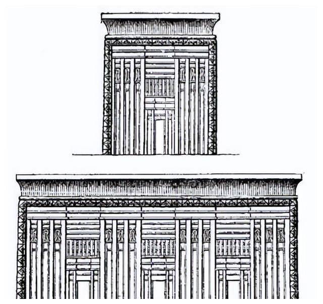 埃及金字塔建筑结构图片