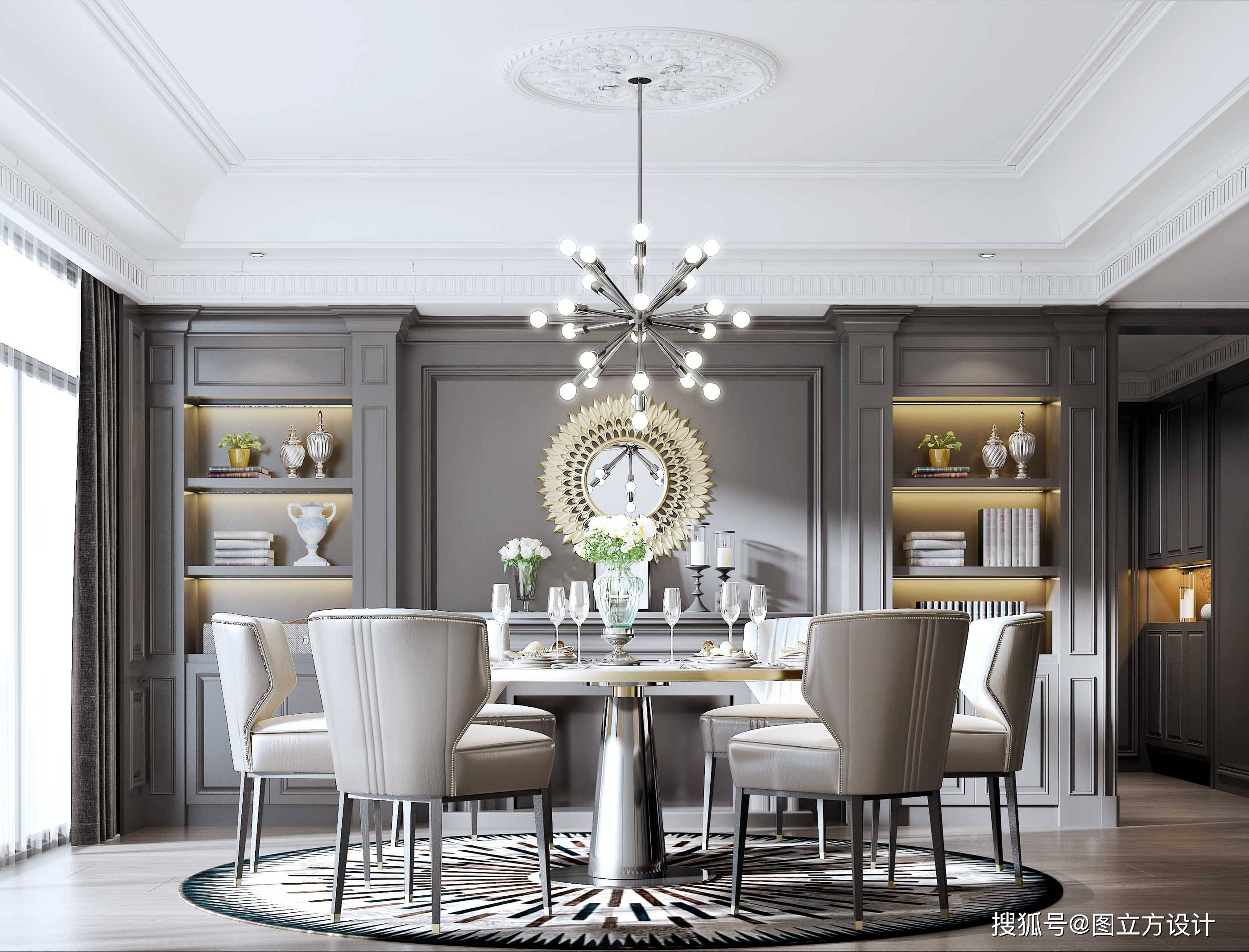 美式餐厅装修效果图:效果惊艳,尽显自由与温馨!