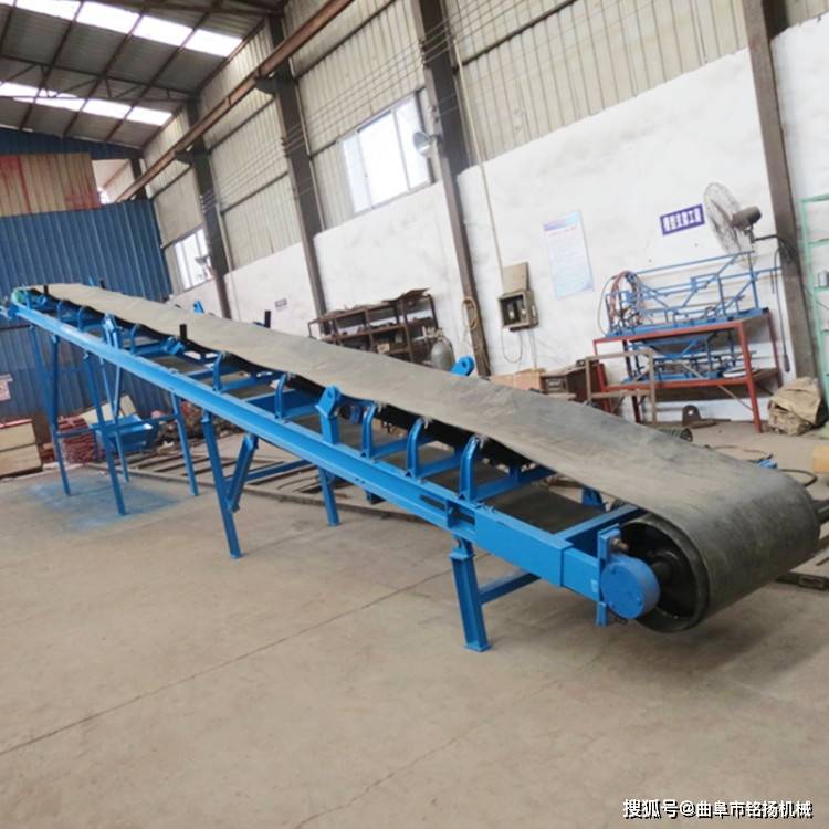 两相电皮带输送机 电动升降运输机 水泥装车码垛用皮带机