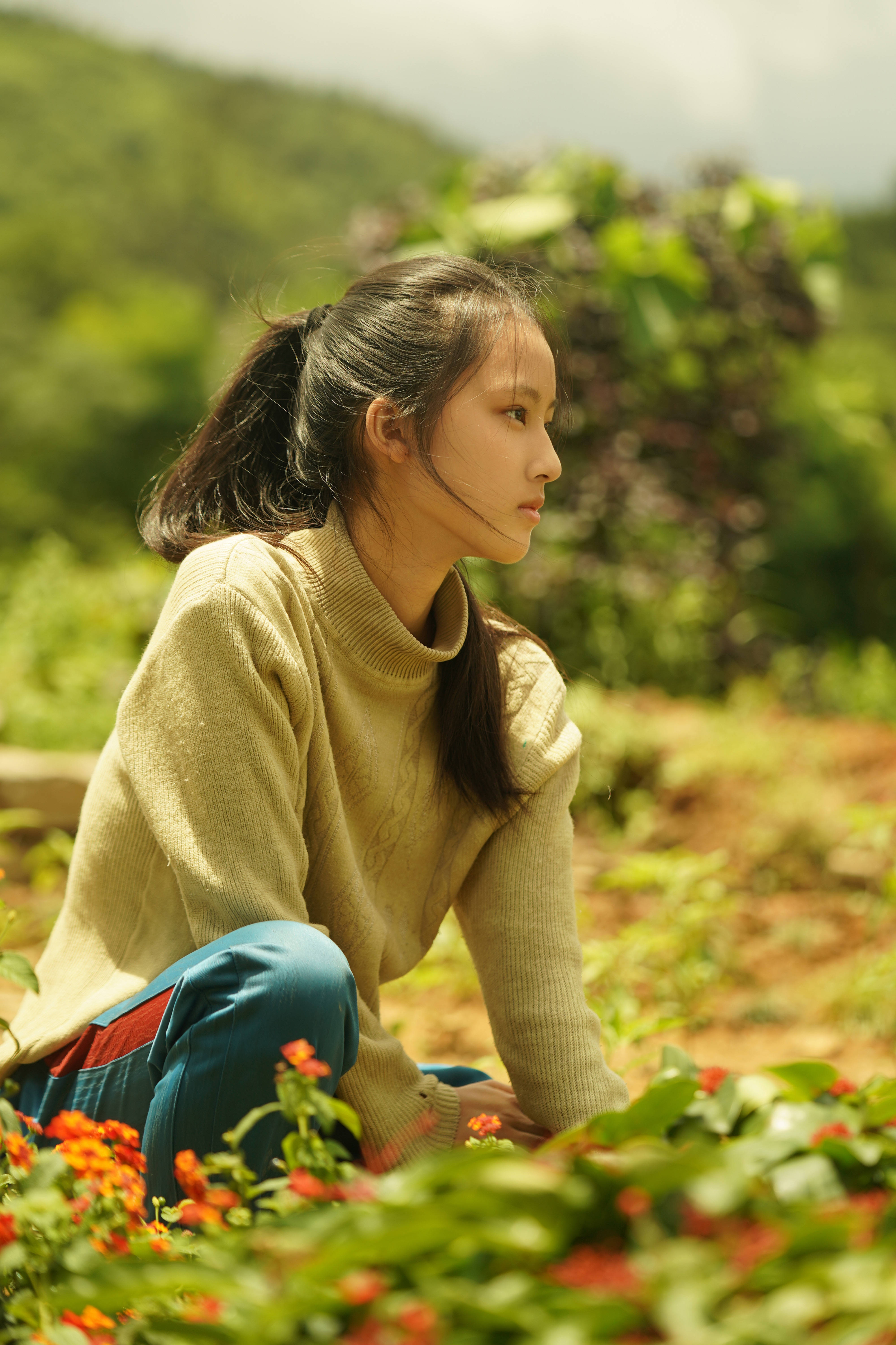 张婉儿《春风化雨》热播中,诠释乡村教育的正能量