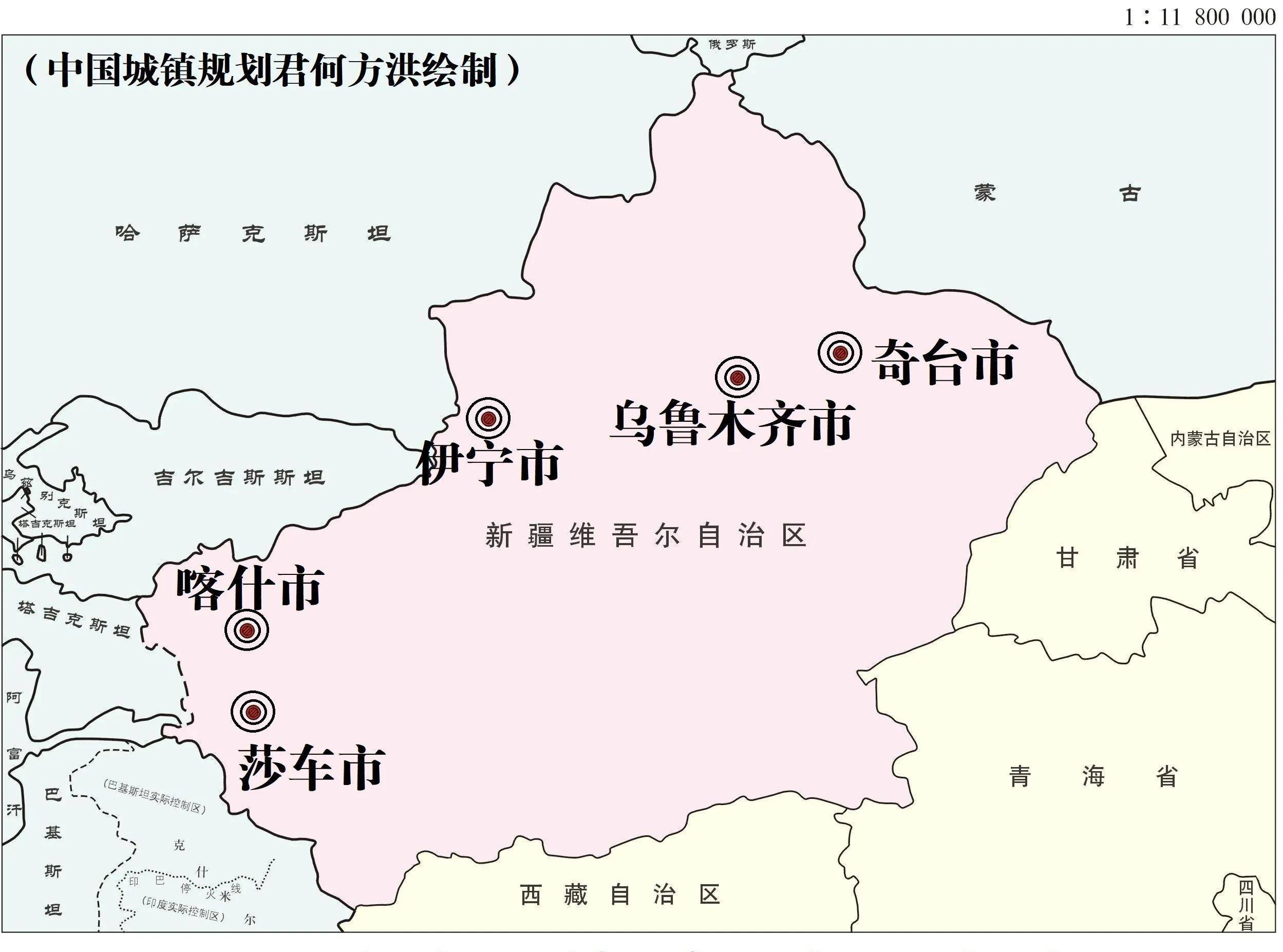 最新乌鲁木齐地图全图图片