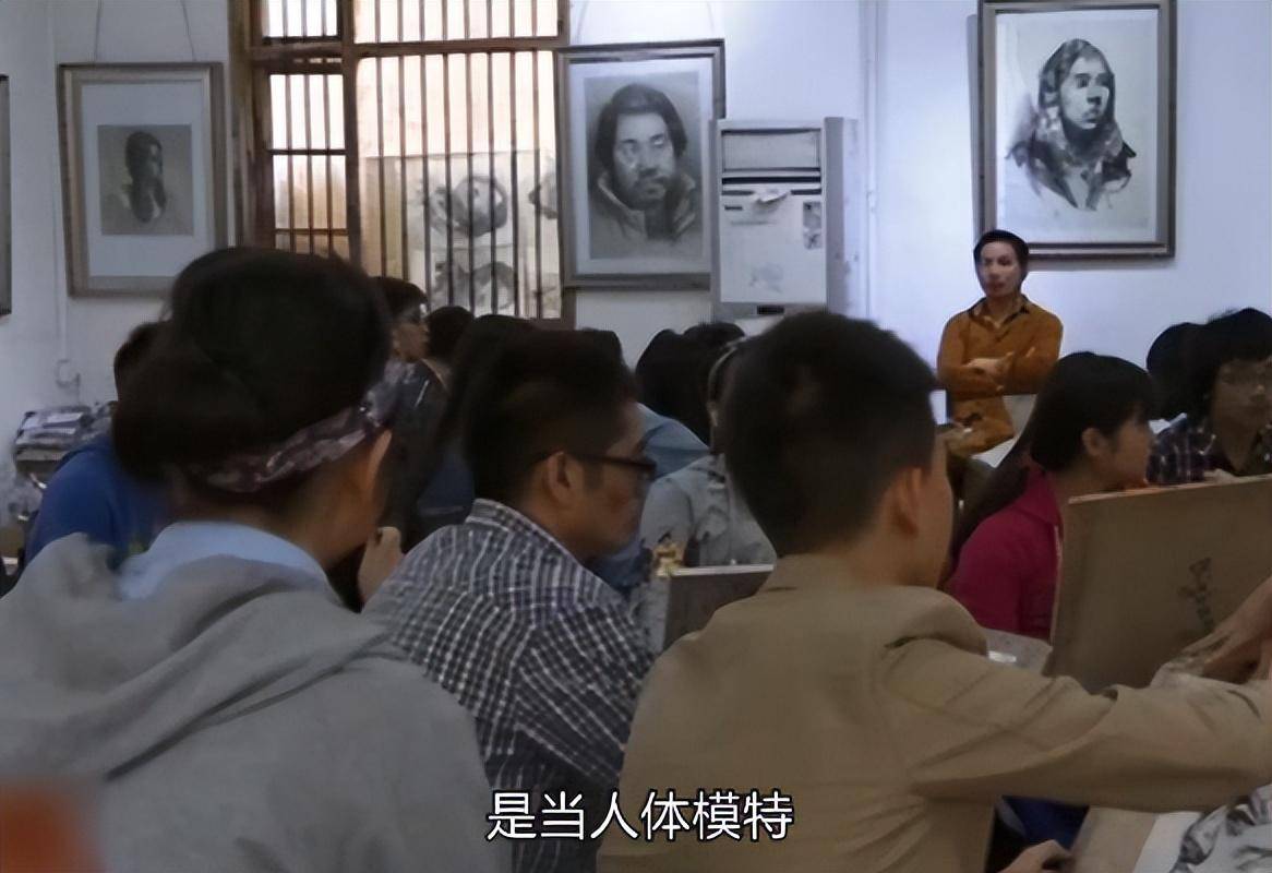 自命不凡,实际上他的天赋却是少得可怜,他辛辛苦苦好几天画出的"大作"
