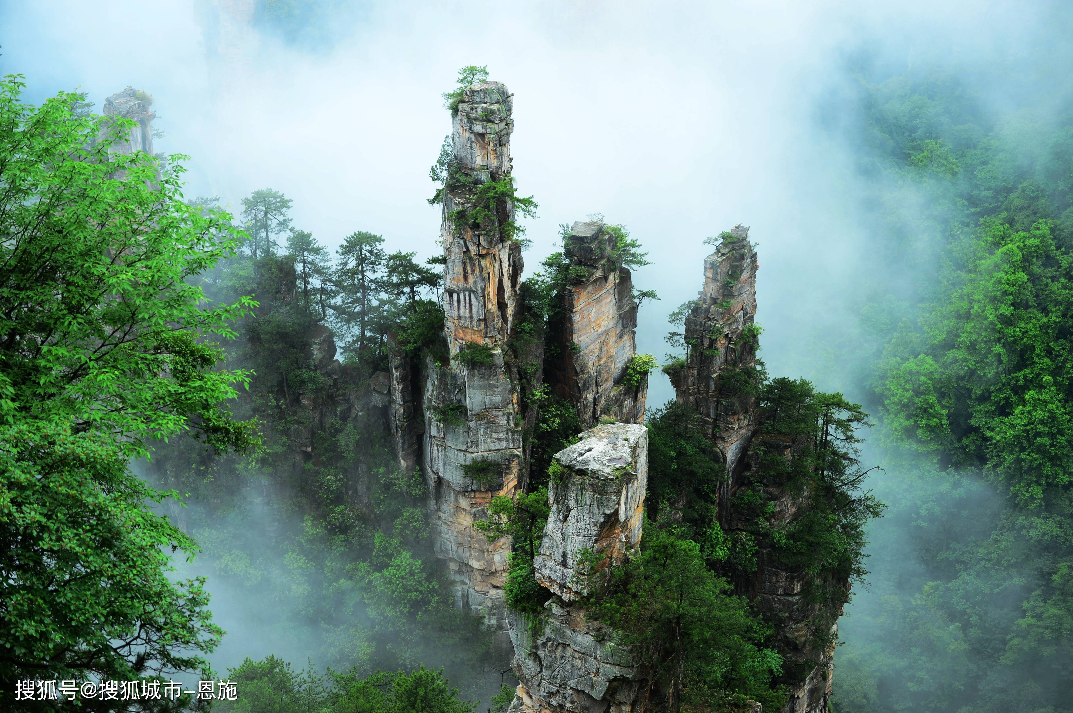 张家界天门山介绍图片