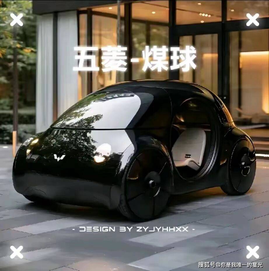 煤球来袭!五菱宏光迷你小煤球,萌翻全球,续航300的奇迹!_搜狐汽车_搜狐网