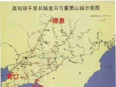 朝鲜长城地图全图图片