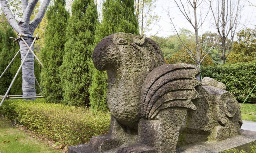 帮助大禹治水成功的这十二对远古神兽的来历_大禹陵_神道_古代