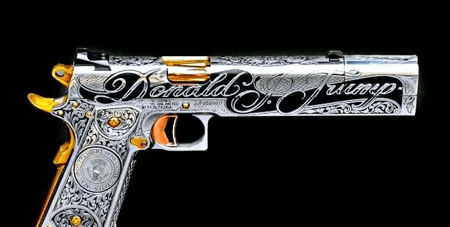 堪称完美艺术品的 九款最为著名的豪华版名枪_转轮手枪_巴顿_柯尔特