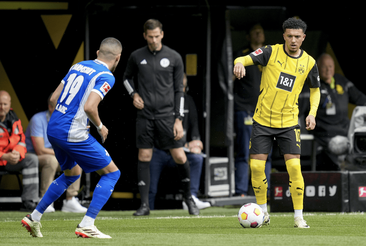 桑乔本赛季场均3次过人:扇库杜斯,风采依旧