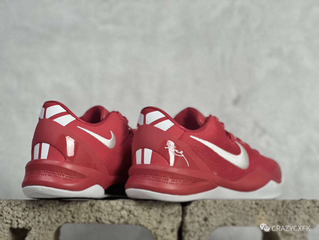 耐克 nike zoom kobe 8 university red 大学红科比八代运动篮球鞋