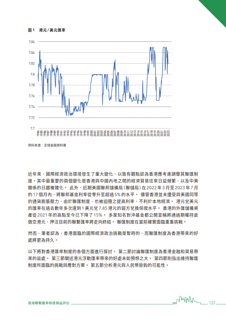 2024年香港经济政策绿皮书