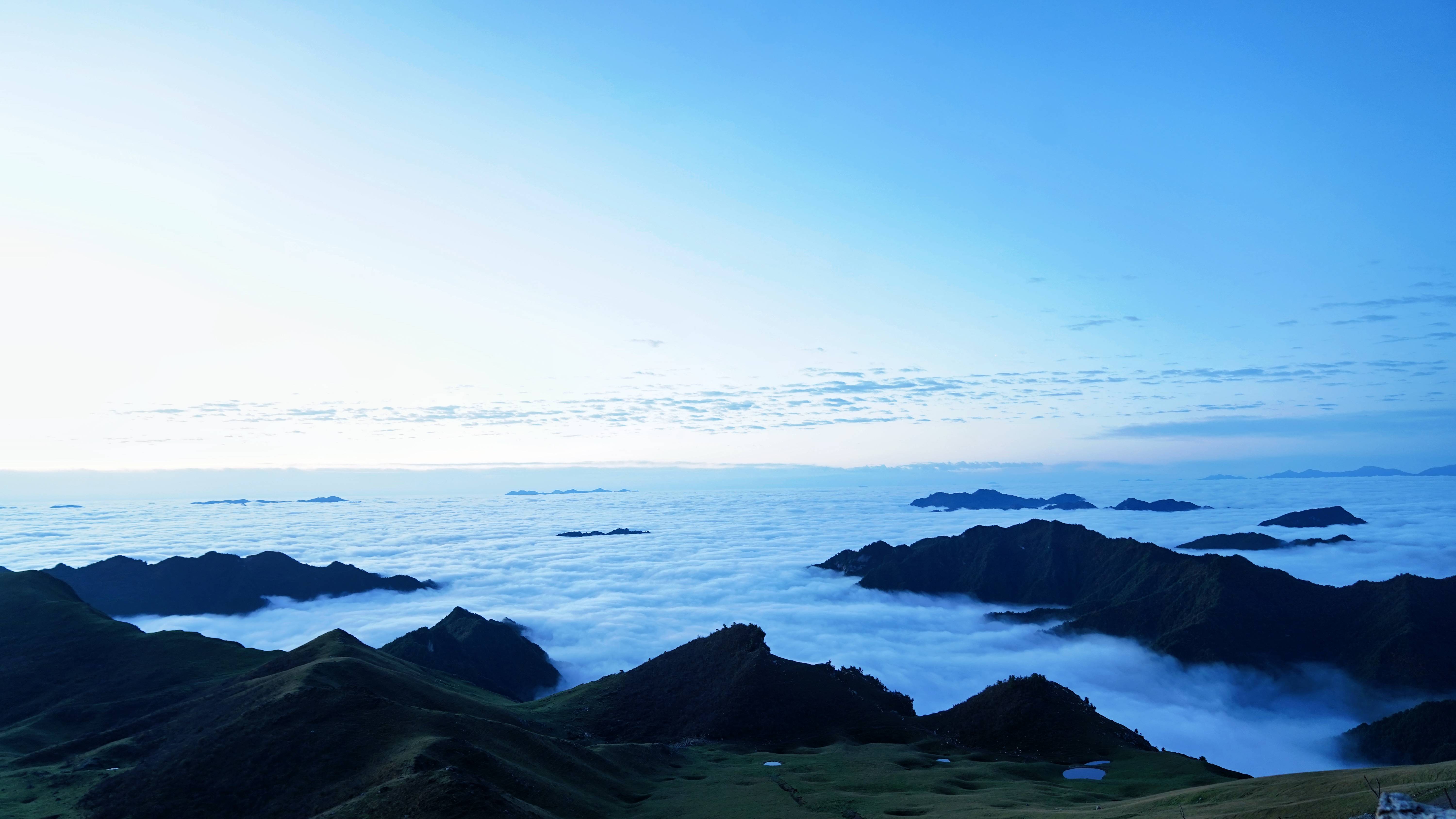 武都:千坝草原云海 仙气飘飘惊艳世人眼