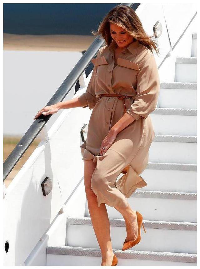 梅拉尼娅:特朗普第三任小娇妻,头一回单独出访就得罪了非洲朋友