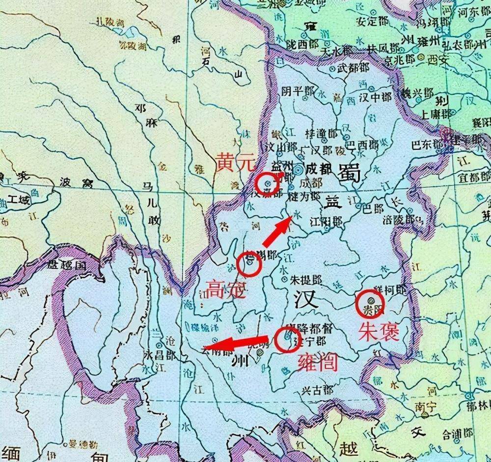 并将新任太守张裔关进囚车,由交州送至孙权处,获得东吴方面的支持