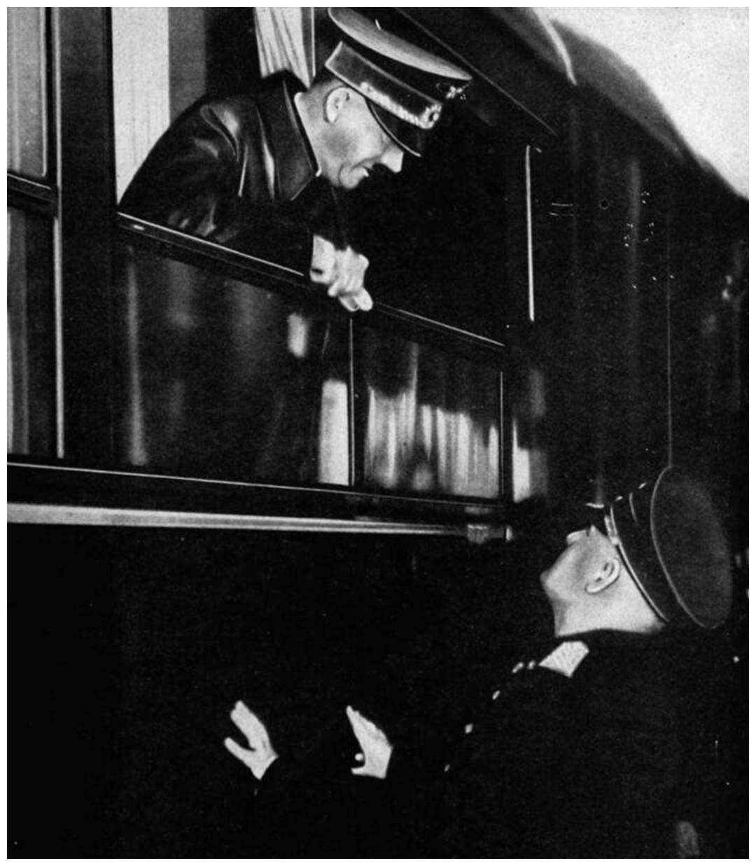 二战老照片:图1希特勒差点被暗杀,图2希特勒会见墨索里尼!