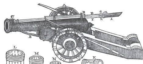 古代大炮发射原理图片