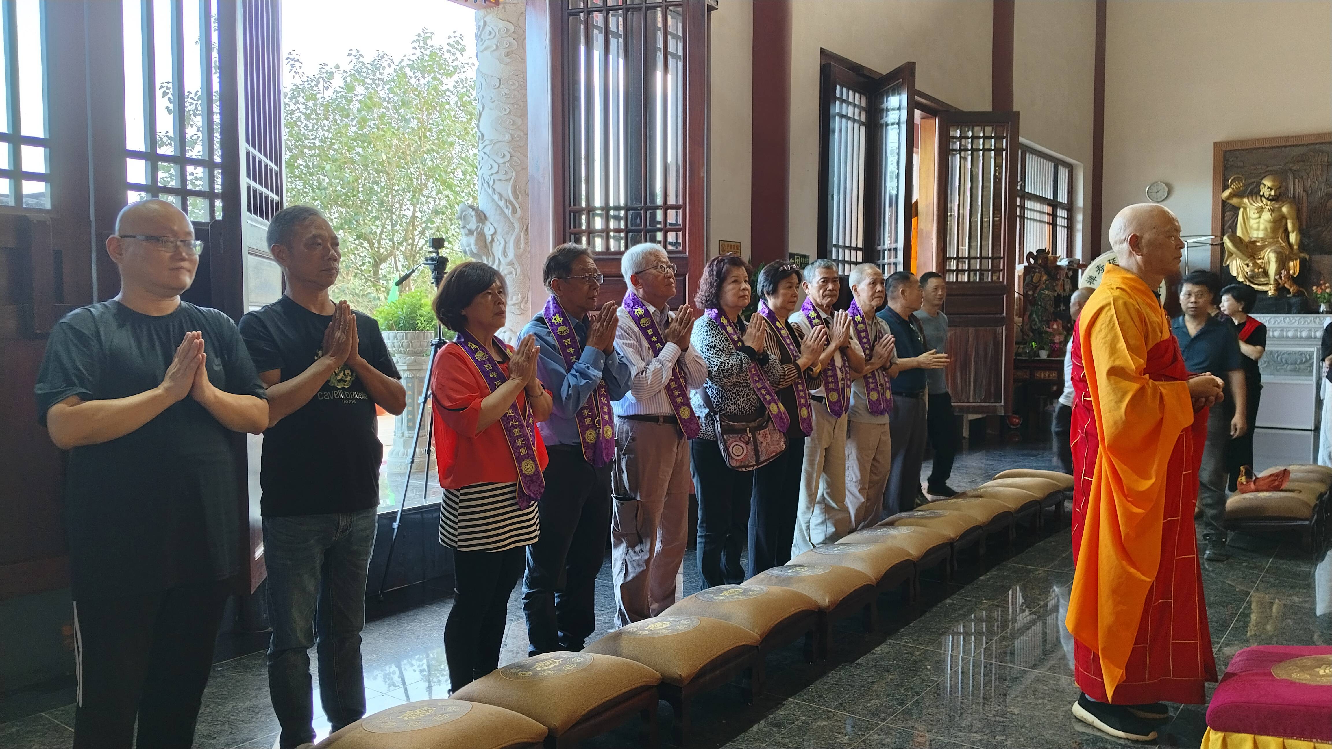 台湾清水祖师文化交流协会一行到访泉州西峰延寿院,共促清水祖师文化