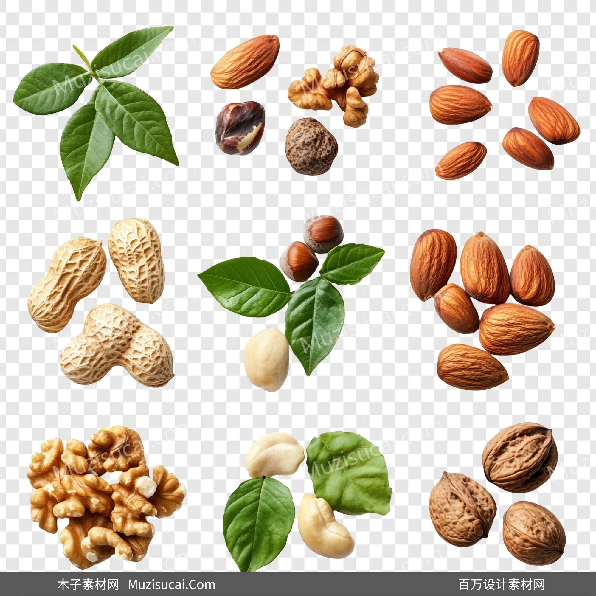 高品质免扣坚果素材大集合