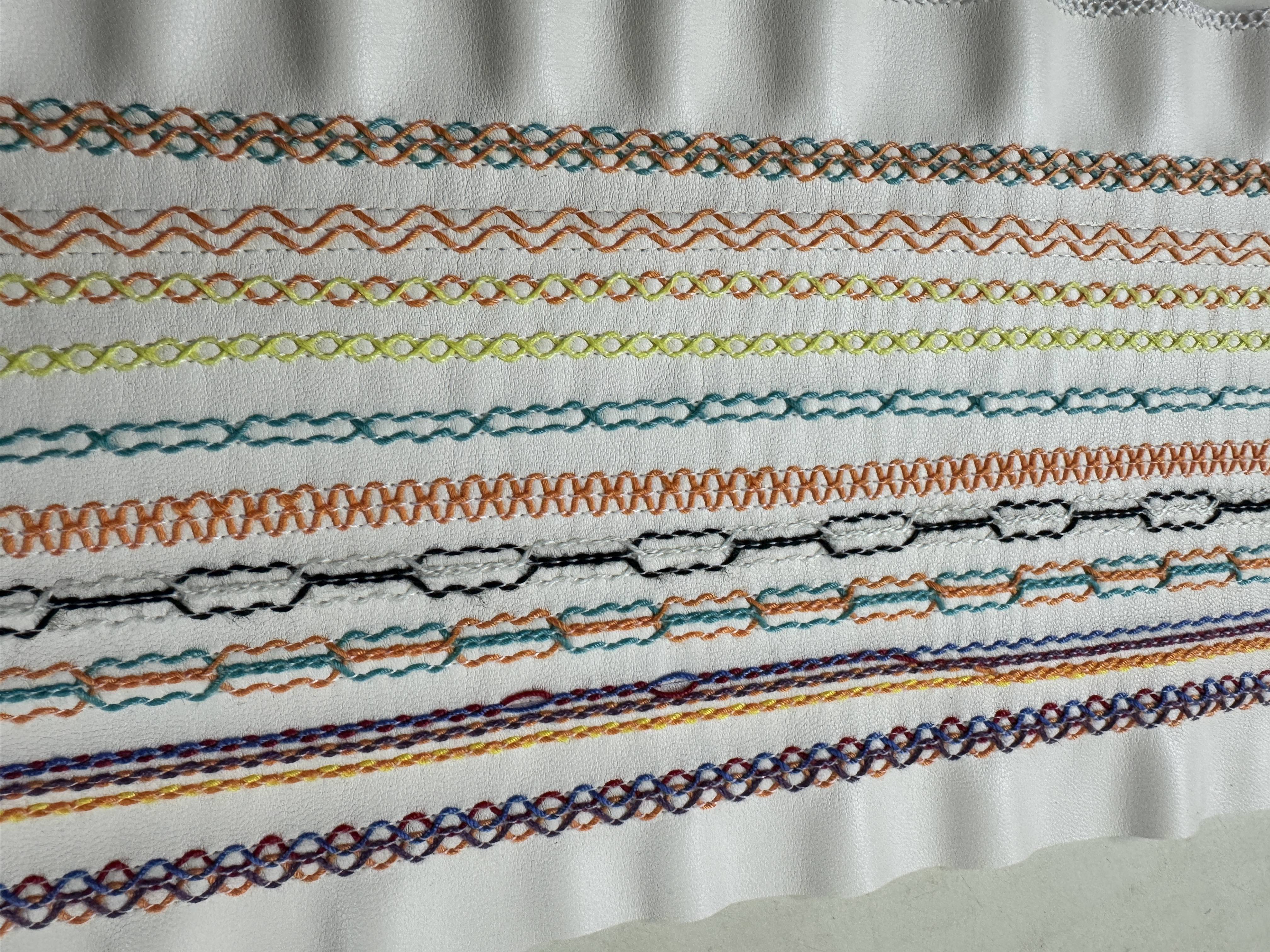 服装拼缝:在服装的拼缝处使用,增加缝线的装饰性