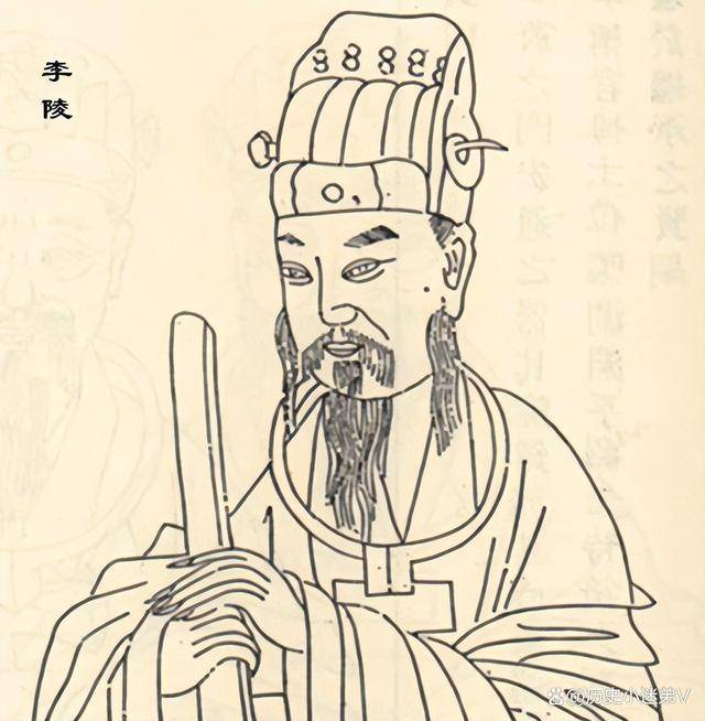 李广简笔画飞将图片