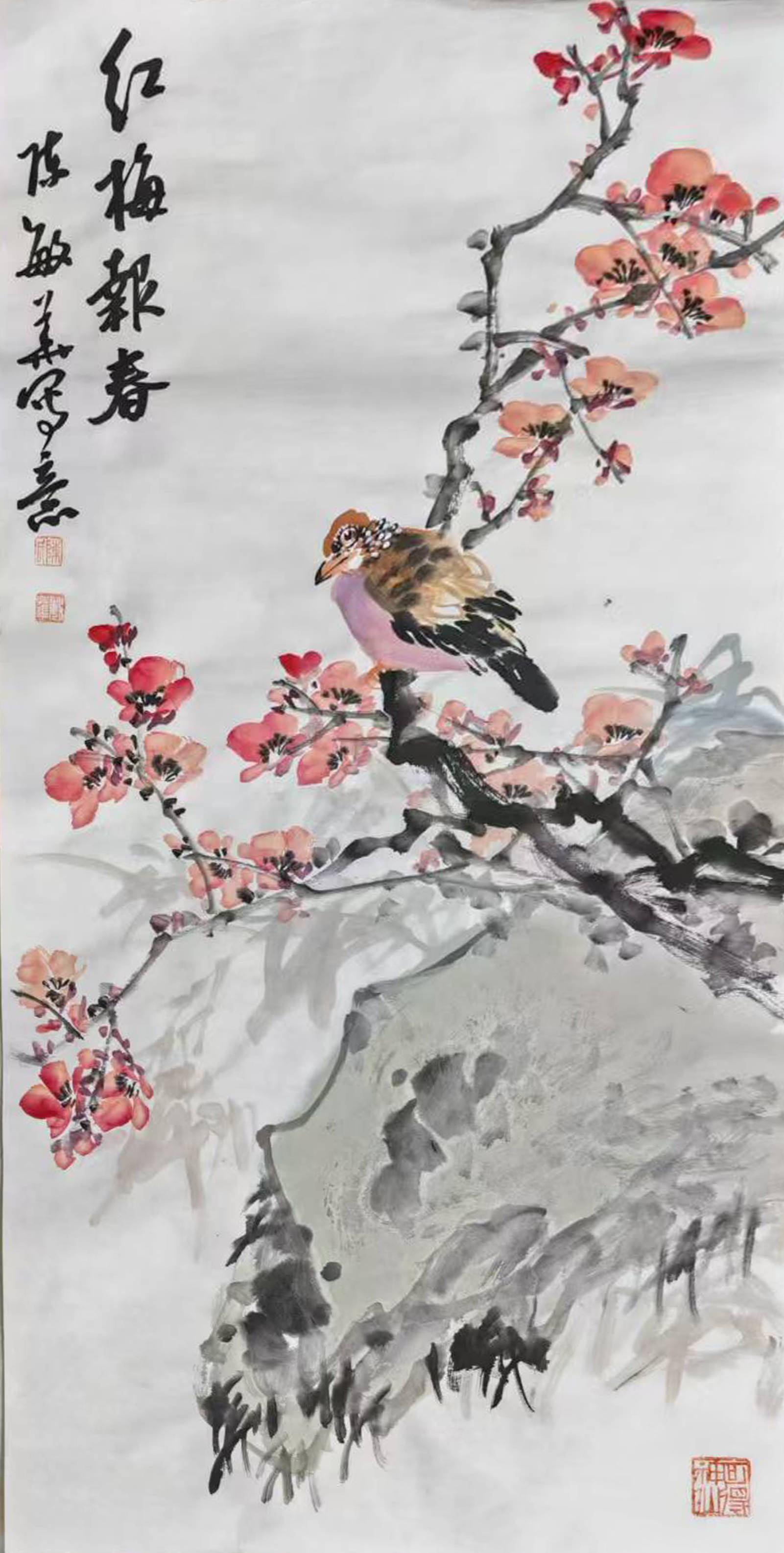 —90后画家陈敏华写意花鸟情