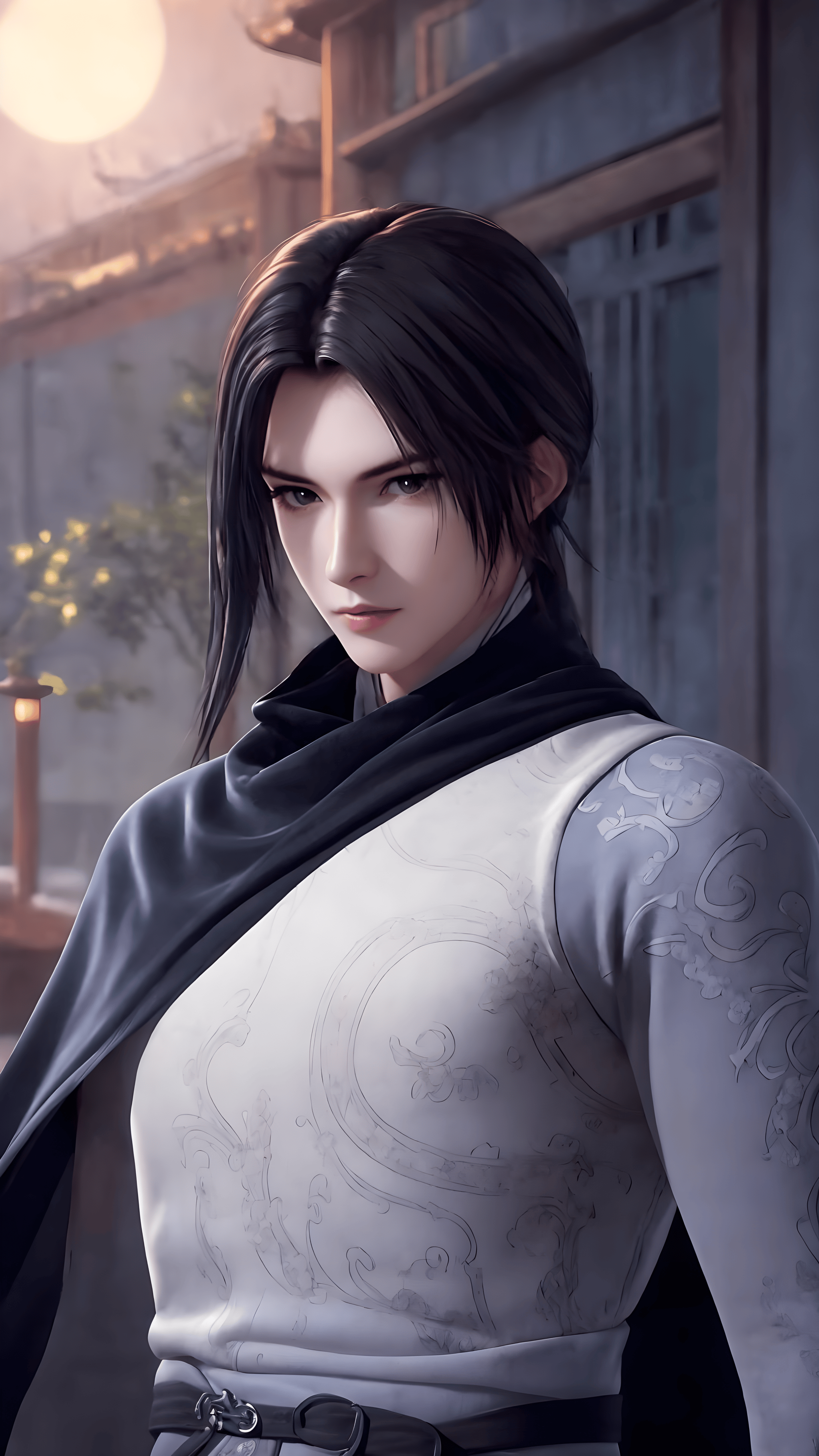 秦时明月国漫男神盖聂壁纸失败的人只有一种就是在抵达成功之前放弃的