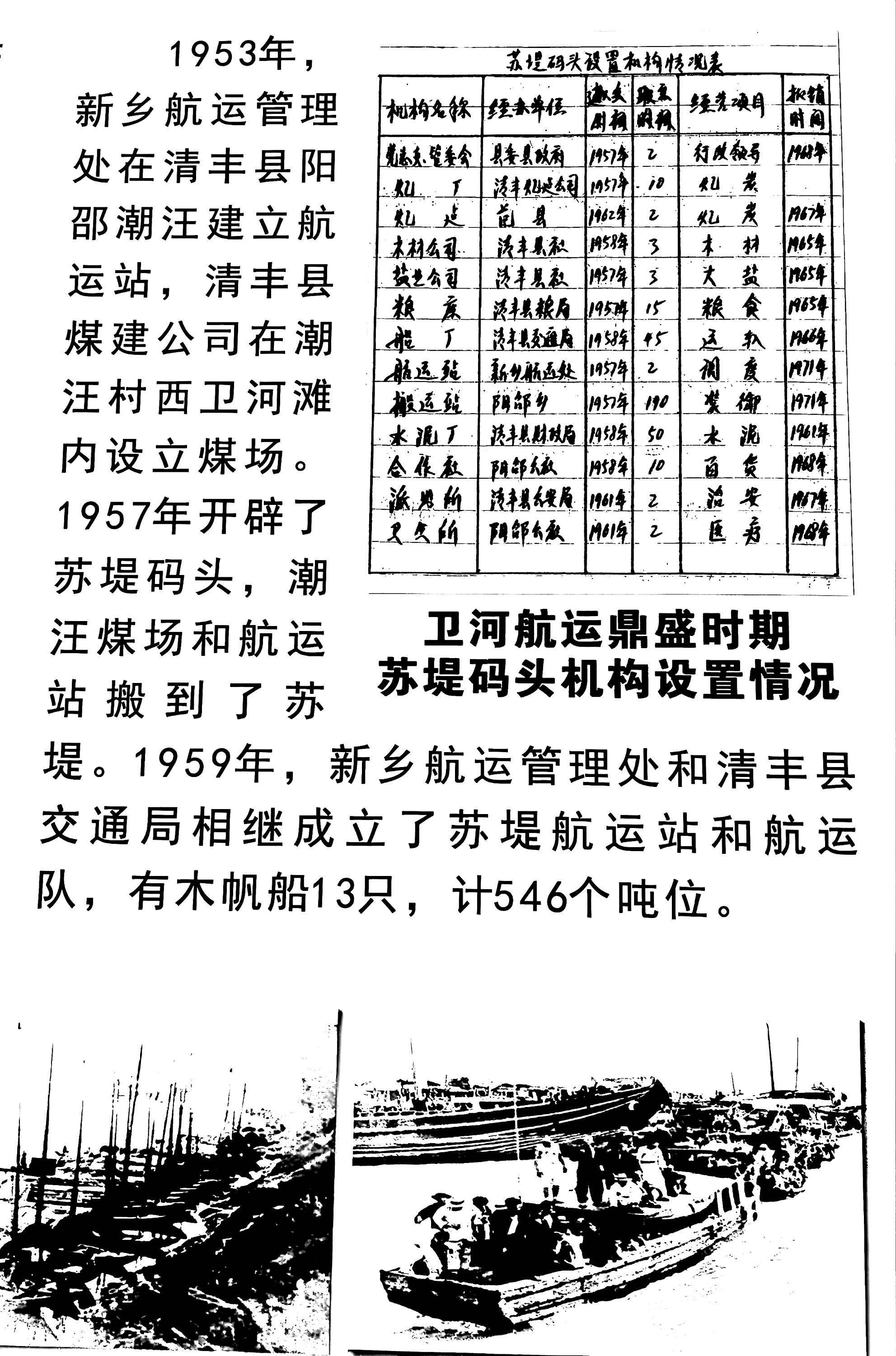 隋唐大运河,卫河上的明珠:苏堤村卫河码头的古往今来