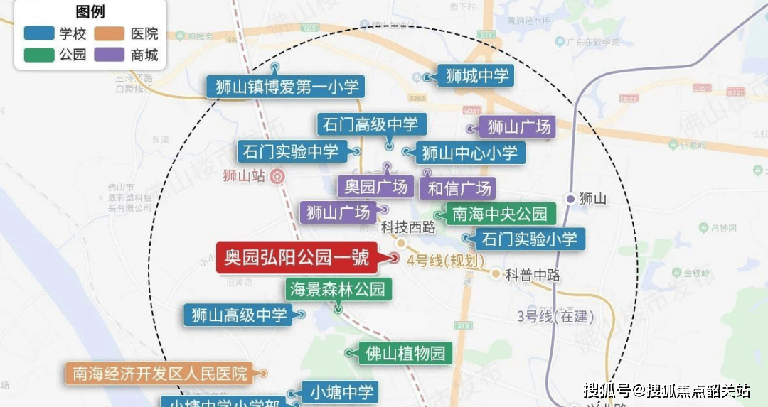 佛山奥园地图图片