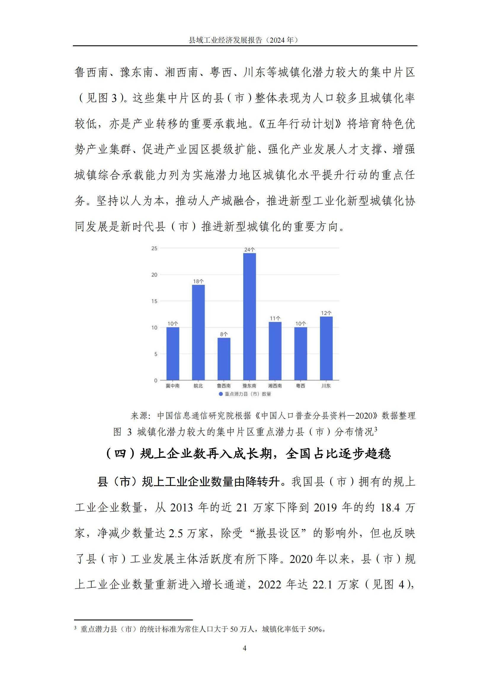 2024年县域工业经济发展形势分析，县域工业经济发展存在的问题-报告智库