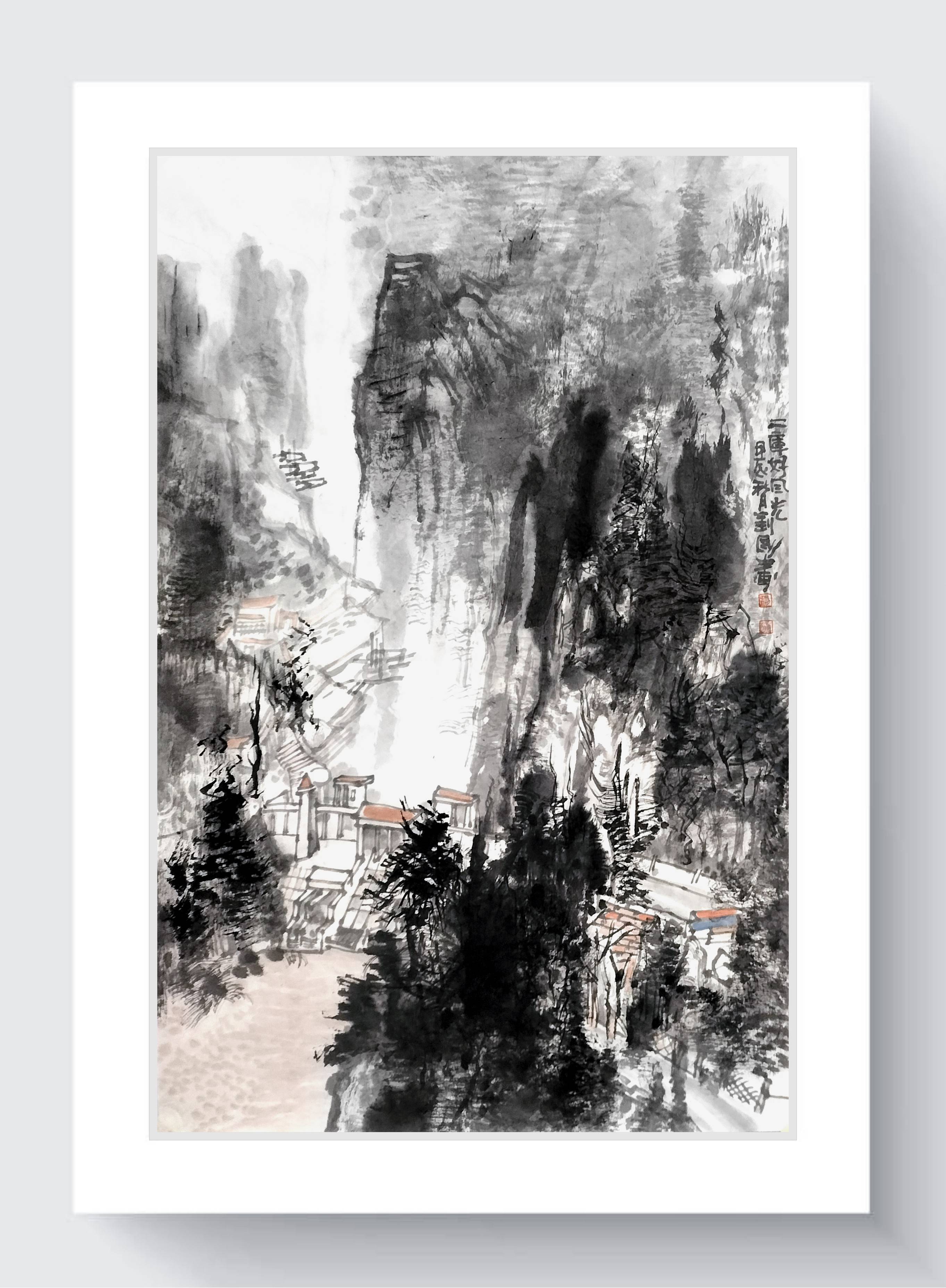 刘刚甲辰写生作品赏析